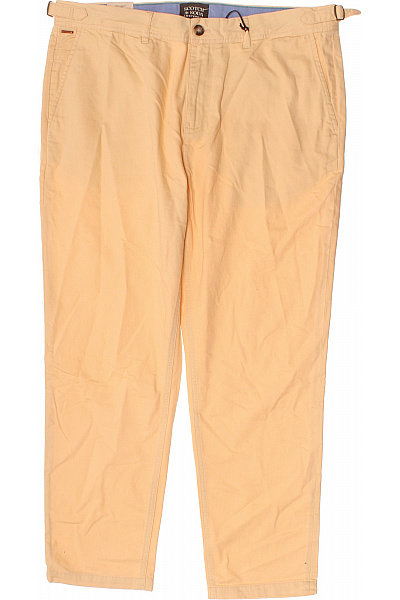Scotch & Soda Pánské bavlněné chino kalhoty volnočasové rovné s kapsami Vel. 34/32 | Scotch & Soda | obrázek 2