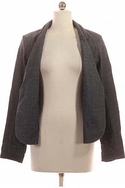 ETAM Dámské Sako Modrý Second hand Vel. 36 | ETAM | obrázek 4