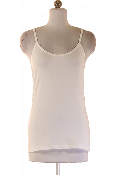 Karl Lagerfeld Dámské bílé tílko basic bez rukávů Vel. XS | Karl Lagerfeld | obrázek 2