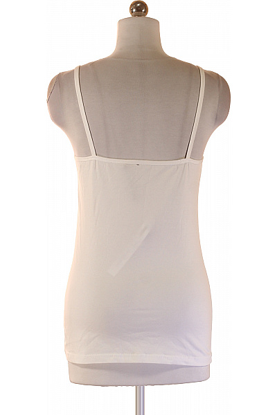 Karl Lagerfeld Dámské bílé tílko basic bez rukávů Vel. XS | Karl Lagerfeld | obrázek 3