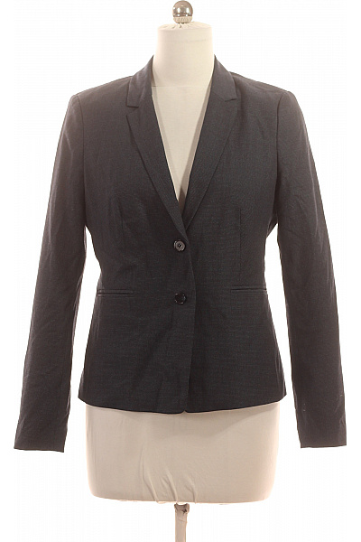 Montego Dámské šedé elegantní vypasované sako business jednořadé Vel. 40 | Montego | obrázek 2