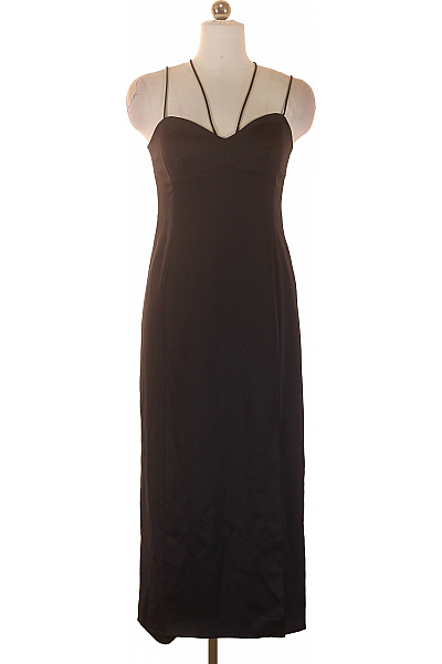 marella Dámské letní šaty na ramínka elegantní černé dlouhé Vel. XS | marella | obrázek 2