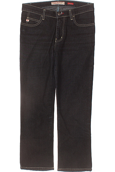 Miss Sixty Dámské Bavlněné Tmavé Džíny Rovné S Kapsami Velikost 26