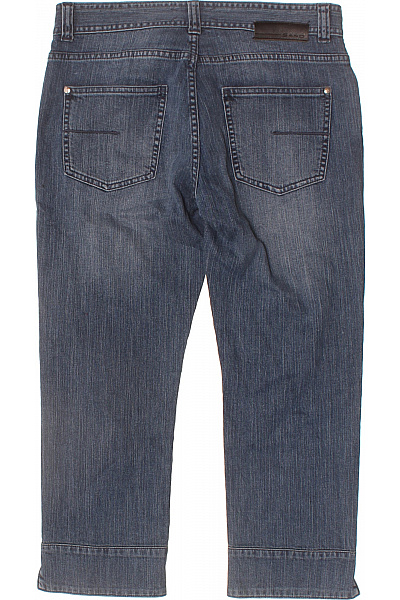 SAND COPENHAGEN Dámské bavlněné džíny tříčtvrteční modré ležérní s kapsami Vel. 29 | SAND COPENHAGEN | obrázek 2