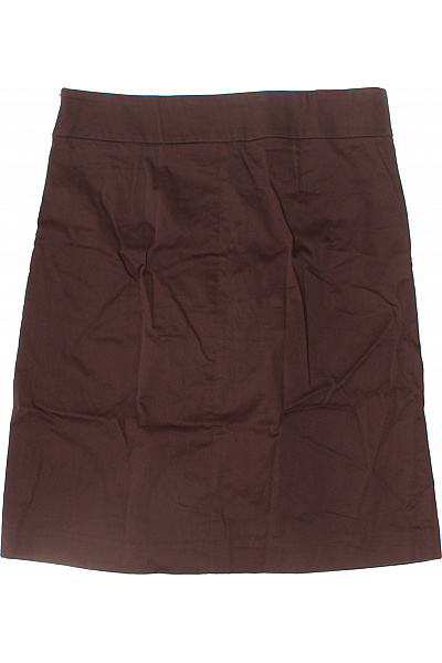 ZARA Dámská hnědá sukně ke kolenům business rovná Vel. M | ZARA | obrázek 3