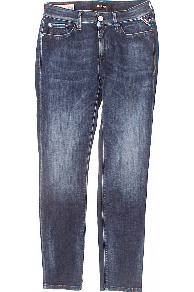 Dámské Džíny Modré REPLAY Second Hand Vel. 28/28