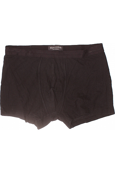 Marc O´Polo Pánské boxerky bavlněné černé klasické spodní prádlo Vel. S | Marc O´Polo | obrázek 2