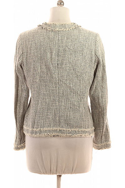 olivia Krátké tvídové sako dámské elegantní ležérní struktura Velikost 40 | olivia | obrázek 2