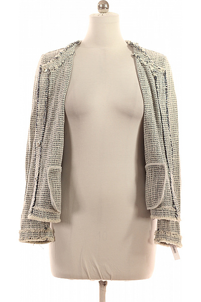 olivia Krátké tvídové sako dámské elegantní ležérní struktura Velikost 40 | olivia | obrázek 3