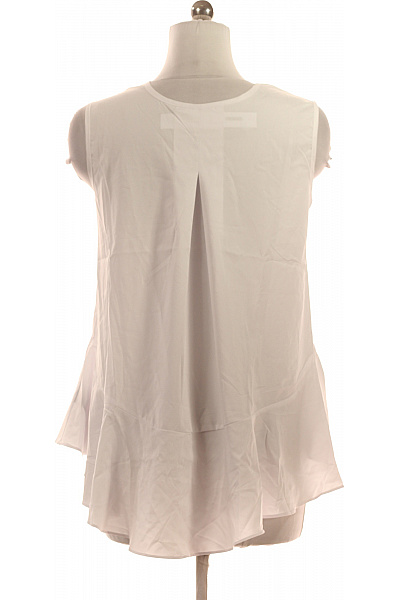 APART Bílá halenka bez rukávů volná peplum Velikost S/M | APART | obrázek 3