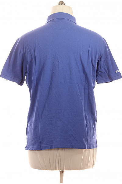 La Martina Pánské modré polo tričko s krátkým rukávem a výšivkou Vel. xxl | La Martina | obrázek 3