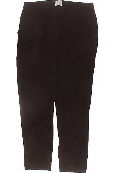 Reiss Dámské černé elegantní cigaretové kalhoty s kapsami ležérní Velikost M | Reiss | obrázek 2