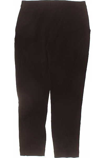 Reiss Dámské černé elegantní cigaretové kalhoty s kapsami ležérní Velikost M | Reiss | obrázek 3