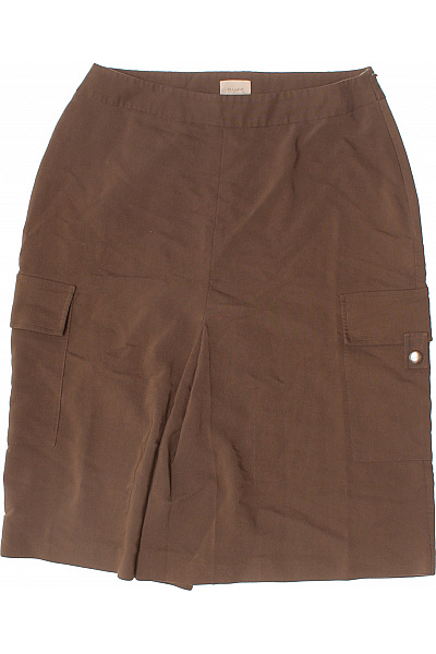 FRANSA Dámská hnědá cargo mini sukně s kapsami rovná letní Vel. 38 | FRANSA | obrázek 2