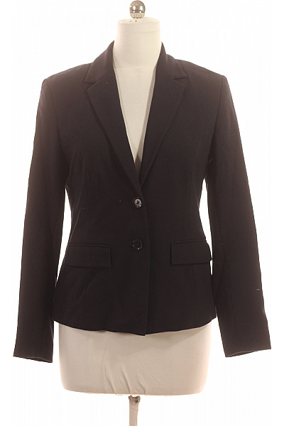 jones Černé vypasované společenské sako jednořadé elegantní business Velikost 40 | jones | obrázek 2