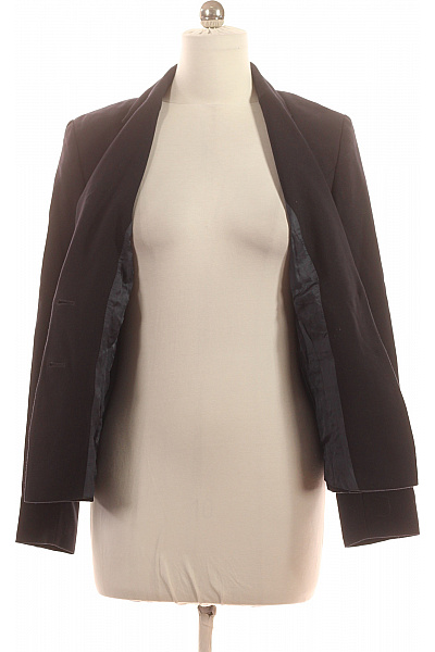 jones Černé vypasované společenské sako jednořadé elegantní business Velikost 40 | jones | obrázek 4