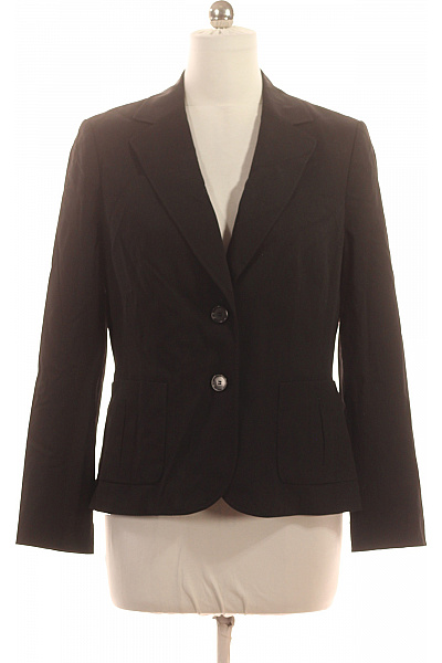 ANN TAYLOR Dámské černé vypasované sako elegantní letní business jednořadé Velikost 12 | ANN TAYLOR | obrázek 2