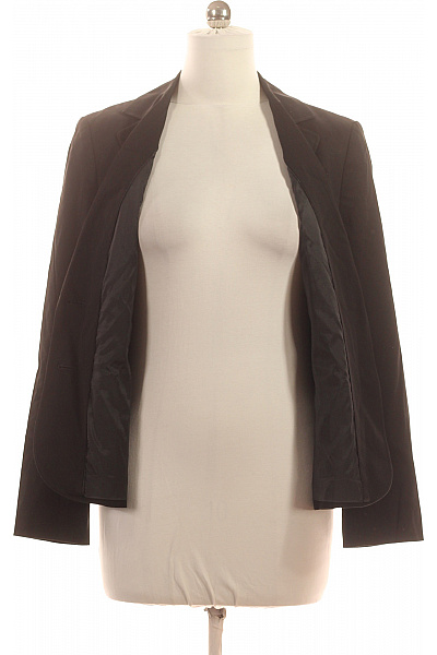 ANN TAYLOR Dámské černé vypasované sako elegantní letní business jednořadé Velikost 12 | ANN TAYLOR | obrázek 4