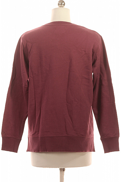 Pepe Jeans Dámská vínová mikina crewneck bez kapuce s výšivkou Velikost S | Pepe Jeans | obrázek 3