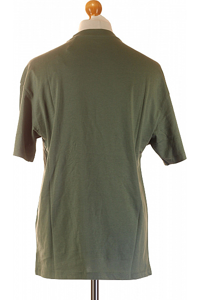 JACK & JONES Pánské tričko khaki s krátkým rukávem basic jednobarevné s kulatým výstřihem Velikost s | JACK & JONES | obrázek 2