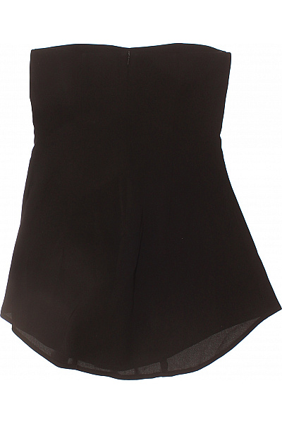 DAY-BIRGER ET MIKKELSEN Dámská černá polyesterová halenka bez rukávů elegantní večerní prodloužená Vel. 34 | DAY-BIRGER ET MIKKELSEN | obrázek 2