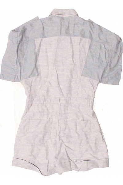 IRO Dámský krátký overal světle modrý melír westernový styl Vel. 34 | IRO | obrázek 2