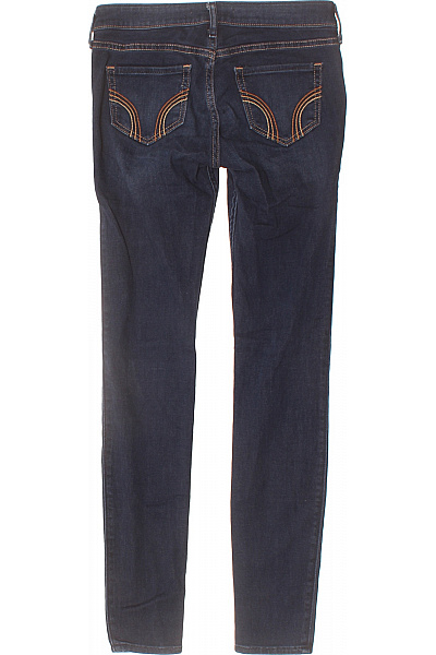 Hollister Dámské tmavě modré strečové skinny džíny Vel. 25 | Hollister | obrázek 2