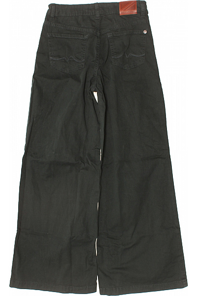 Pepe Jeans Dámské černé volné široké kalhoty kapsy Velikost XS | Pepe Jeans | obrázek 2