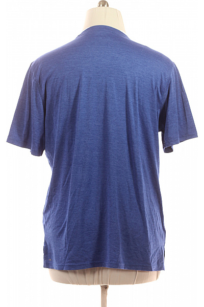 Puma Pánské modré tričko s krátkým rukávem a potiskem skákající kočky Velikost xl | Puma | obrázek 2