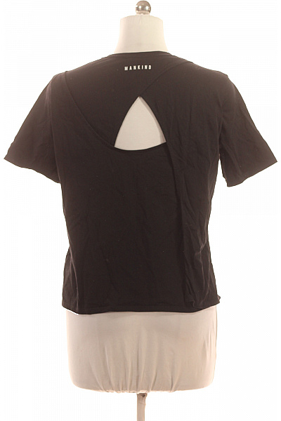 7 for all mankind Dámské tričko s krátkým rukávem černé bavlněné basic Velikost S | 7 for all mankind | obrázek 3