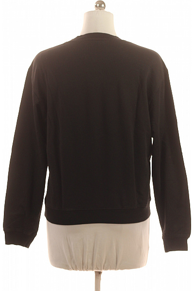 MOSCHINO Dámská černá bavlněná mikina přes hlavu s potiskem srdce Velikost EU 42 | MOSCHINO | obrázek 2