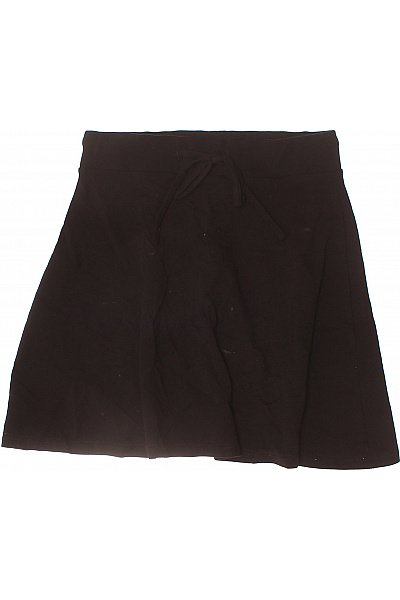 Reserved Dámská černá Krátká Skater Sukně S Mašlí Sportovní Velikost S