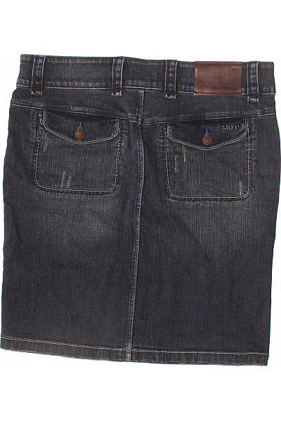 Marc O´Polo Dámská bavlněná tmavě modrá džínová pouzdrová sukně ke kolenům s kapsami Velikost 31 | Marc O´Polo | obrázek 3