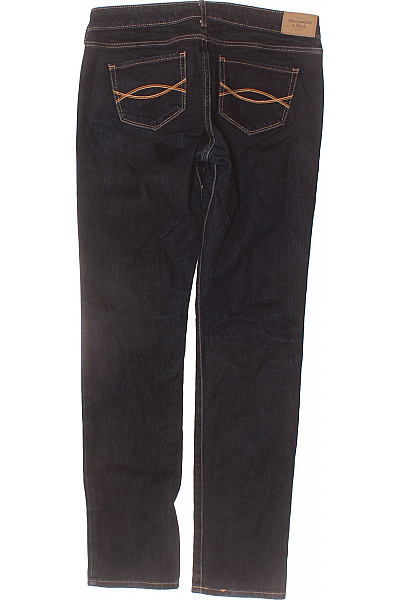 Abercrombie&Fitch Dámské tmavě modré strečové džíny rovné kapsy Vel. 27 | Abercrombie&Fitch | obrázek 2