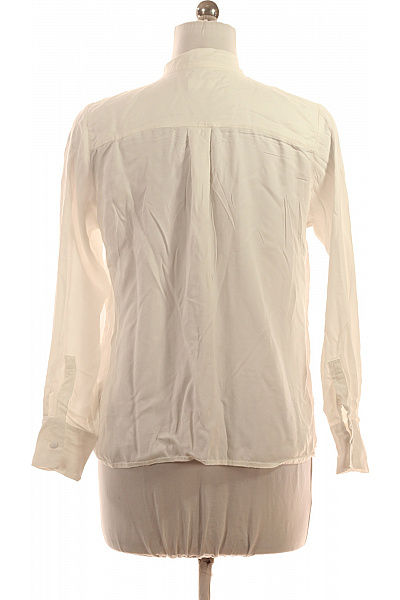 Seidensticker Dámská viskózová bílá košile s dlouhým rukávem elegantní s mašlí Vel. EU 38 | Seidensticker | obrázek 2