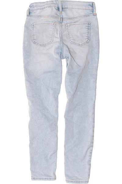 HM  Dívčí Džíny Světle Modré Slim Fit Letní Velikost 122 | HM  | obrázek 2
