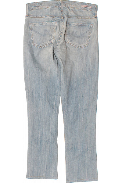 citizensof humanity Dámské bavlněné džíny světle modré seprané rovné klasické Vel. 24 | citizensof humanity | obrázek 2