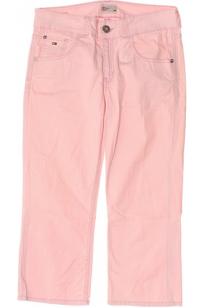 TOMMY HILFIGER Dámské bavlněné tříčtvrteční kraťasy růžové ležérní s kapsami Vel. 29 | TOMMY HILFIGER | obrázek 2