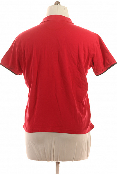 La Martina Pánské červené polo tričko s krátkým rukávem a výšivkou Vel. XL | La Martina | obrázek 2