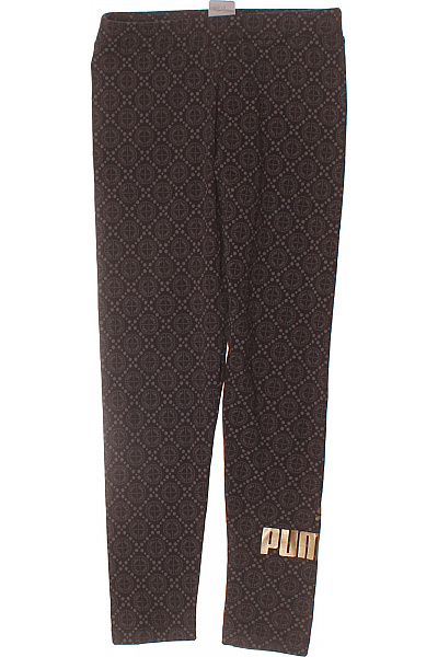 Puma Dívčí legíny tmavé vzorované sportovní úzké Velikost xs | Puma | obrázek 2