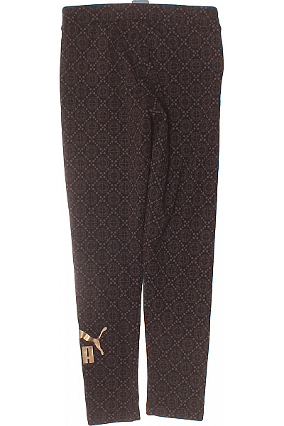 Puma Dívčí legíny tmavé vzorované sportovní úzké Velikost xs | Puma | obrázek 3