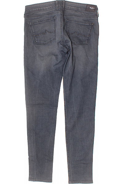 Pepe Jeans Dámské bavlněné modré džíny strečové slim fit seprané Vel. 30 | Pepe Jeans | obrázek 2