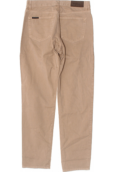 GANT Bavlněné volnočasové rovné kalhoty béžové s kapsami Vel. 34 | GANT | obrázek 3
