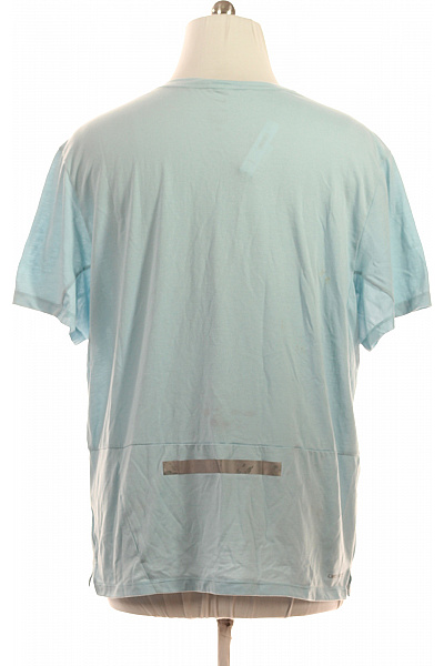 Nike Pánské světle modré sportovní tričko s krátkým rukávem a logem Vel. 2xl | Nike | obrázek 2