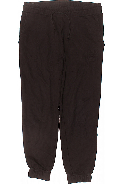 Hugo Boss Pánské černé Tepláky Jogger Volnočasové Pohodlné S Kapsami Na Zavazování Vel. M