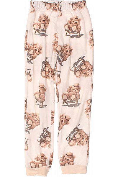 Dívčí Tepláky S Potiskem Medvídků Na Pláži Vel. 128