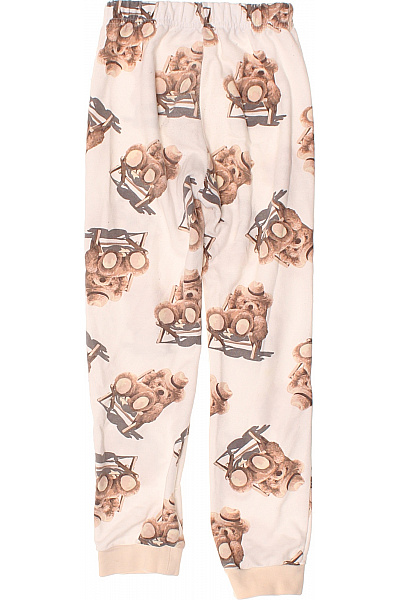 Dívčí tepláky s potiskem medvídků na pláži Vel. 128 | Unimoda | obrázek 2