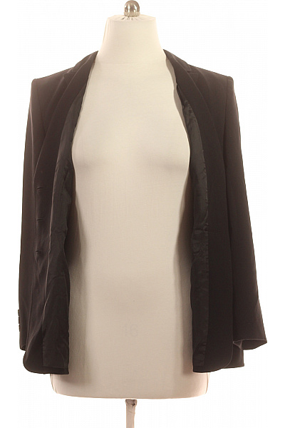 BASLER Dámský černý triacetátový blejzr elegantní business jednořadé na běžné nošení Vel. 46 | BASLER | obrázek 4