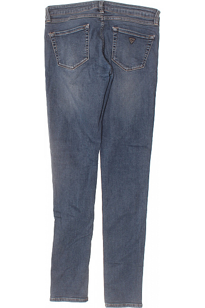 Guess Dámské bavlněné modré strečové skinny džíny seprané Vel. 26 | Guess | obrázek 2