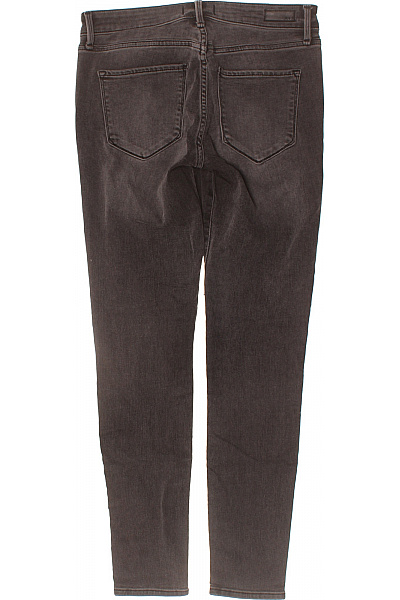 Abercrombie&Fitch Dámské tmavě šedé skinny džíny strečové seprané Vel. 26 | Abercrombie&Fitch | obrázek 2